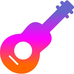 Canvas Print - Guitar Icon