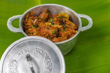 Wall Mural - Rougail de saucisses, plat emblématique de l’île de la Réunion 