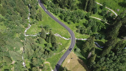 Wall Mural - strada di montagna 