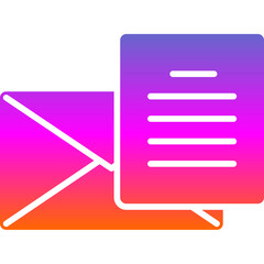 Sticker - Mail Icon