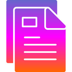 Poster - Document Icon