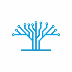 tech tree logo design.data technology logo. technology tree .techtree.tree logo design.techonology