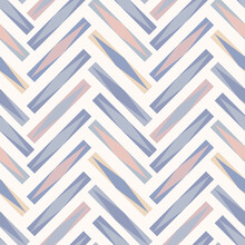 Vector Chevron Pattern, Blue Geometric Abstract Background