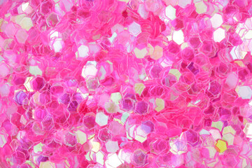 Poster - pink sequins. background for design