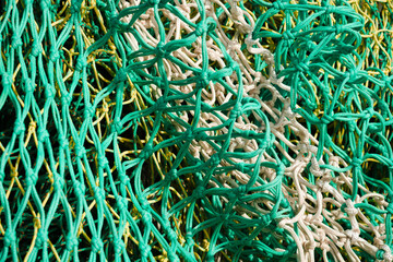 fishing nets full frame