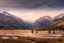 Panoramic Image Of Rock Mountain National Park