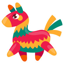 Pinata Donkey, Beautiful Paper Toy