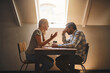 © Lyndon S/peopleimages.com - Perfect relationships do not exist but true love does. Shot of a couple having a disagreement at a cafe.