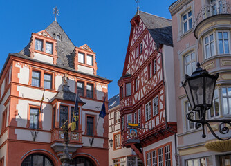 Canvas Print - Historische Altstadt von Bernkastel-Kues