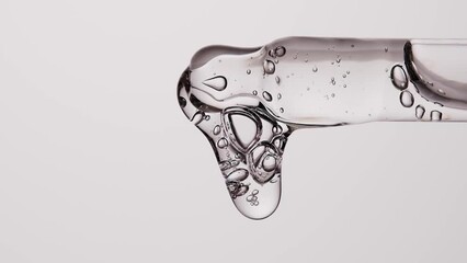 pipette with serum, gel, oil or other cosmetic product.