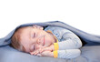 © Ольга Потылицына - Little sleeping and smiling boy