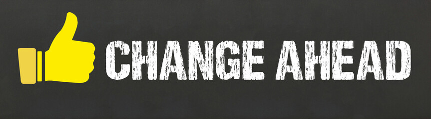 Wall Mural - Change ahead