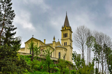 Wall Mural - The Catholic Church in the city of Sighisoara 57