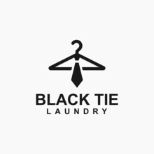 Tie Laundry Logo Or Work Logo