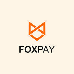 Sticker - play fox logo or music logo