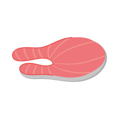 Sticker - fish fillet icon