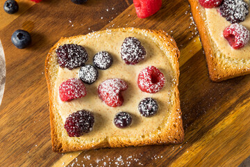 Poster - Homemade Trendy Custard Yogurt Toast