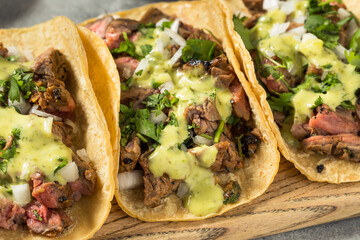 Poster - Homemade Mexican Steak Steet Tacos