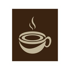 Coffee cup Logo Template icon design vector 