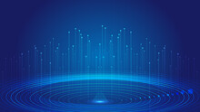 Dot Line And Spiral Internet Technology Communication Technology Big Data Background