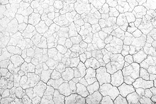 Cracked Soil Texture , Drought Season Seamless Patterns Top View  Background	
