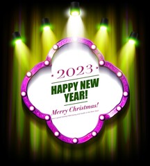 Wall Mural - Happy New Year 2023