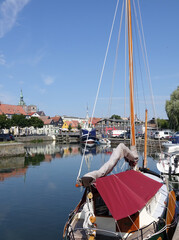 Wall Mural - Langenkanal in Stralsund