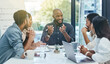 © Siphosethu Fanti/peopleimages.com - Thank you for joining me today. Shot of a group of colleagues in a business meeting.