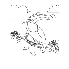 Bird Coloring Pages for Kids