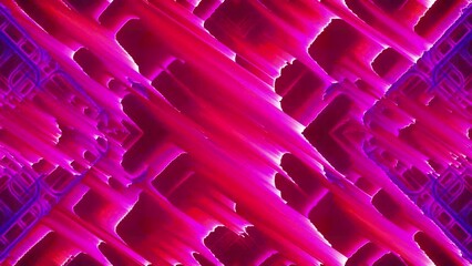 Poster - Glitch noise. Computer generated 3d render