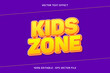 © MEDZ - Kids Zone Vector Text Effect