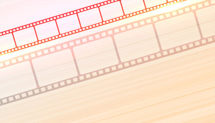 Wall Mural - cinema film strip movie background