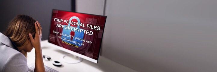 Poster - Ransomware Malware Cyber Attack