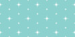 Retro 50s Starburst Pattern in Vintage Turqoise | Seamless Vector Wallpaper | Repeating Fifties Atomic Design