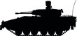 Puma (IFV) infantry fighting vehicle main battle tank, german army armoured fighting vehicle military vehicle. Detailed realistic silhouette