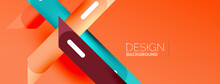 Background Dynamic Lines Geometric Wallpaper. Stripes Composition Vector Illustration For Wallpaper Banner Background Or Landing Page