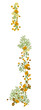 Digital Flowers and Leaves textile Design