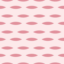 Pink Geometric Vector Pattern, Abstract Repeat Background
