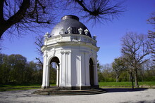 Pavilion In A Park In Hanover Herrenhausen, Germany.
