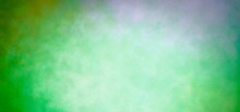 Abstract Green Light Background