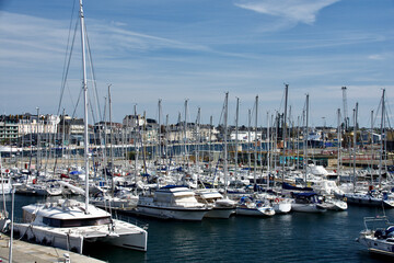 Wall Mural - Yachhafen von Saint-Malo