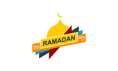 Wall Mural - Ramadan Sale Template Discount