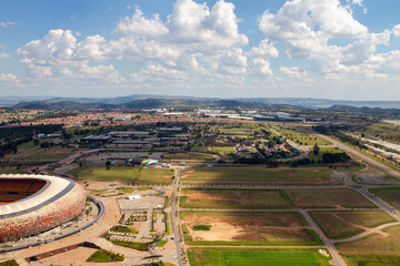 Wall Mural - Johannesburg from the air