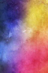 Wall Mural - Watercolor texture background colorful splash
