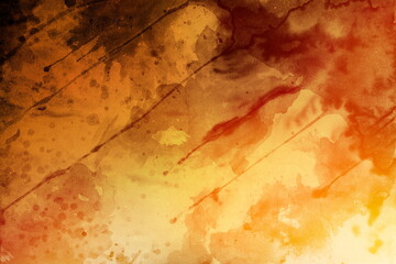Wall Mural - Watercolor texture background colorful splash