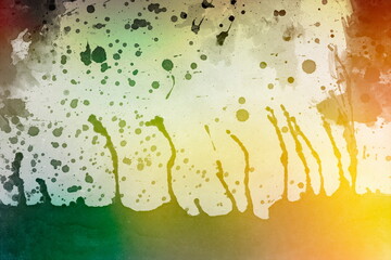 Wall Mural - Watercolor texture background colorful splash