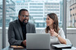 © Kay Abrahams/peopleimages.com - Learning from experience. Cropped shot of two corporate business colleagues having a meeting around the table in the boardroom.