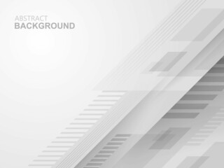 Wall Mural - diagonal dynamic geometric shape on gray background