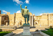 Statue of emperor Nerva at Roman Forum, Rome, Italy