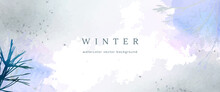 Watercolor Season Vector Winter Holiday Year Art
